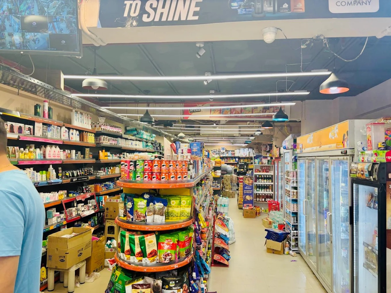 Fresh fruit and vegetables at the Arihant Arden store